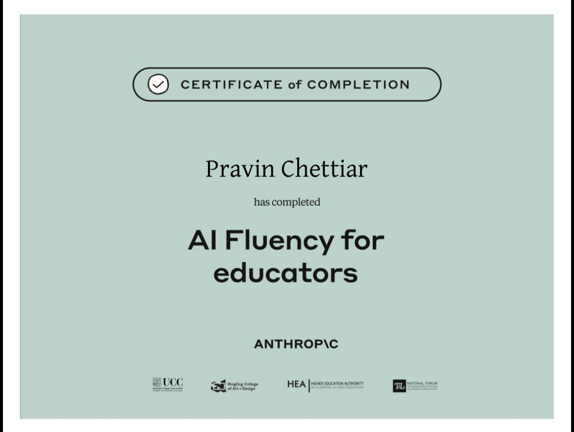 AI Fluency for Educators